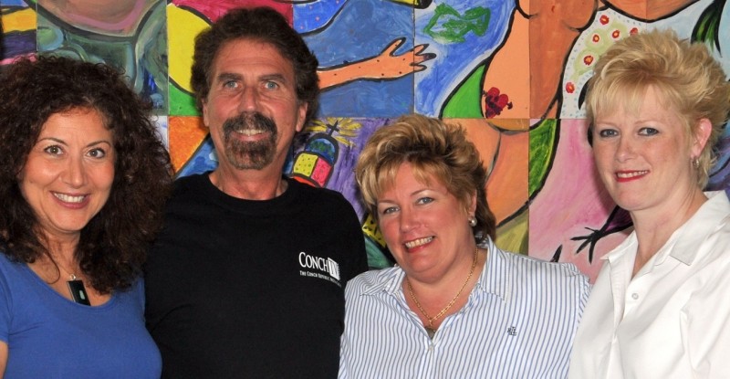 Gail and Craig Hollenback, CONCH TV with Pam & Rhonda