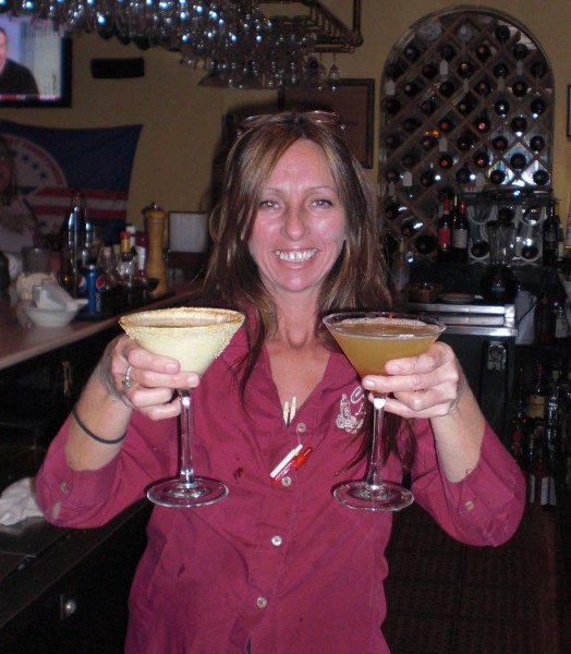 Bartender Ruthie at Cafe Largo